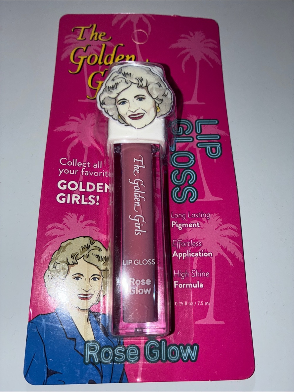 Rose Glow Lip Gloss - Pink